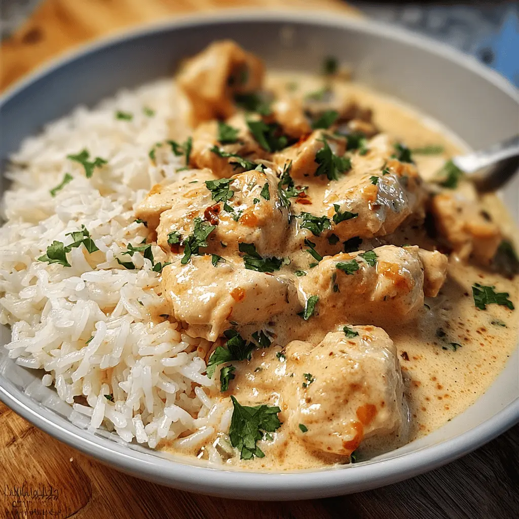 Creamy Chicken and Rice Recipe for Easy Dinners