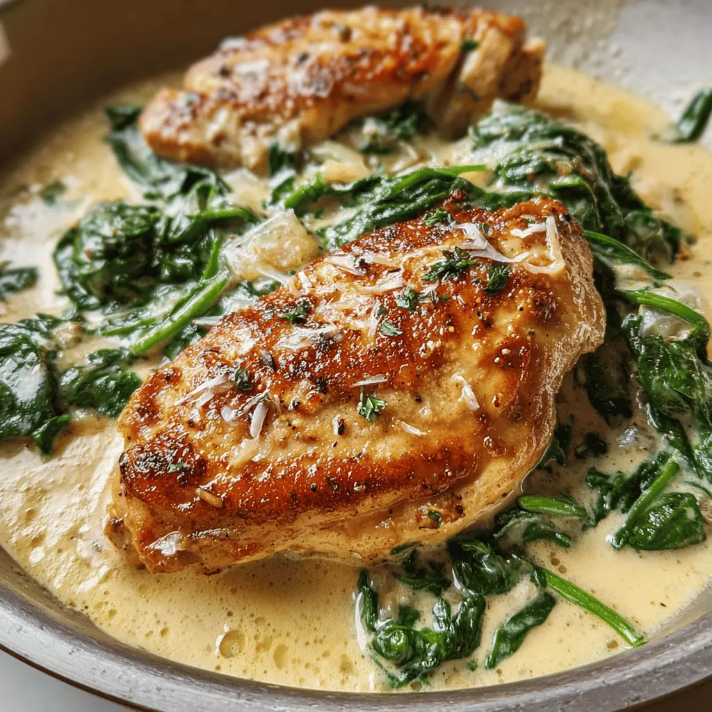 Creamy Chicken Florentine Recipe