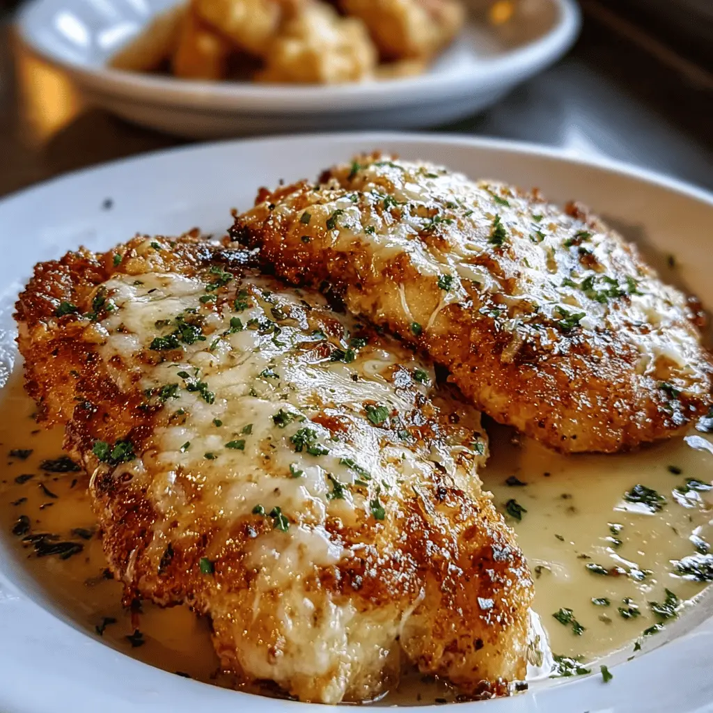 Easy Longhorn Steakhouse Style Parmesan Chicken Recipe