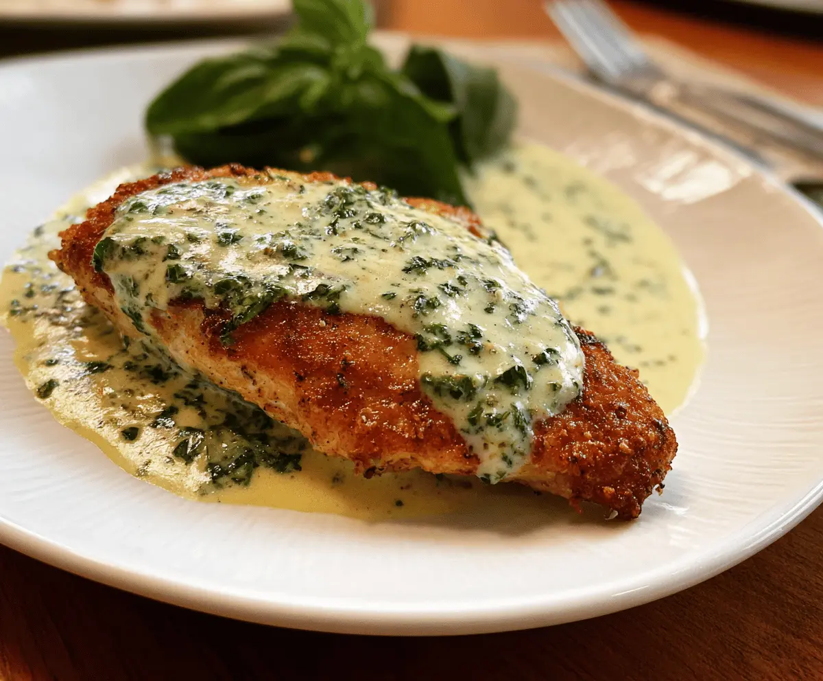 Creamy Basil Chicken Recipe Easy and Delicious