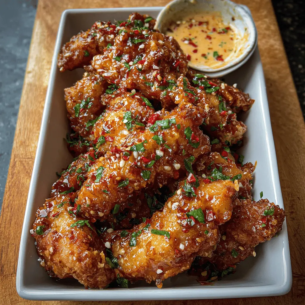 Easy Crispy Bang Bang Chicken Recipe