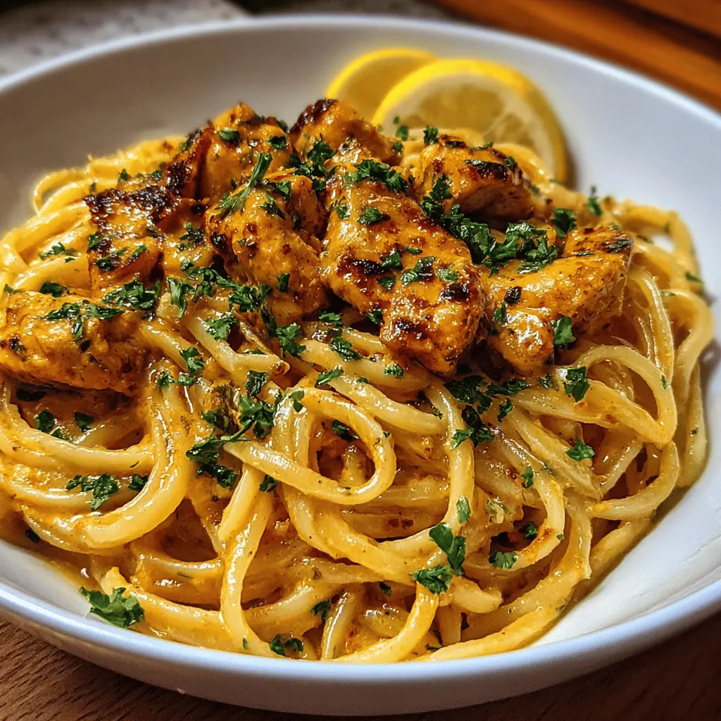 Easy Cowboy Butter Chicken Linguine Recipe