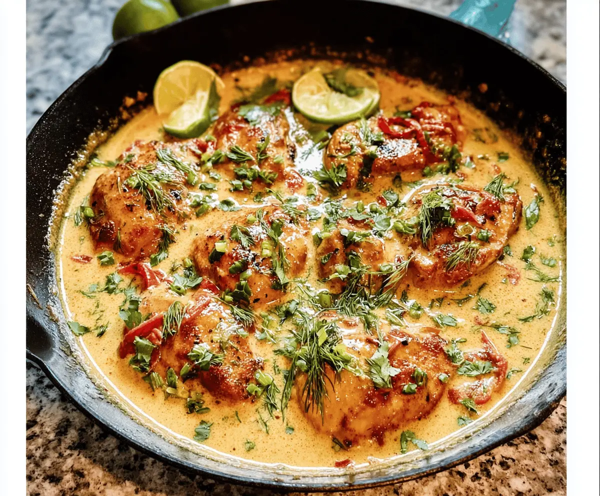 Creamy Coconut Milk Chicken Recipe Easy and Delicious