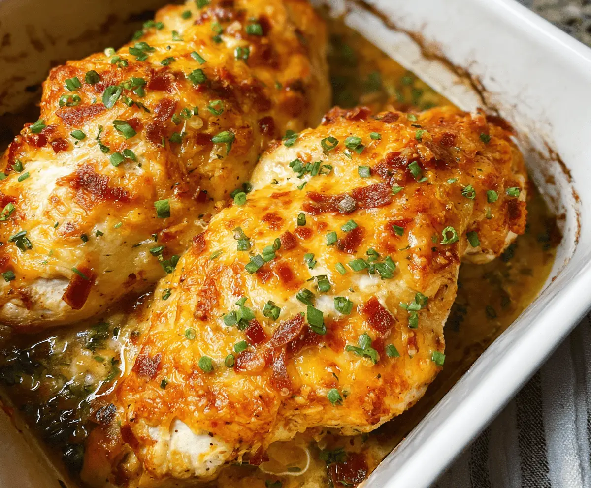 Easy Baked Crack Chicken Breasts Recipe