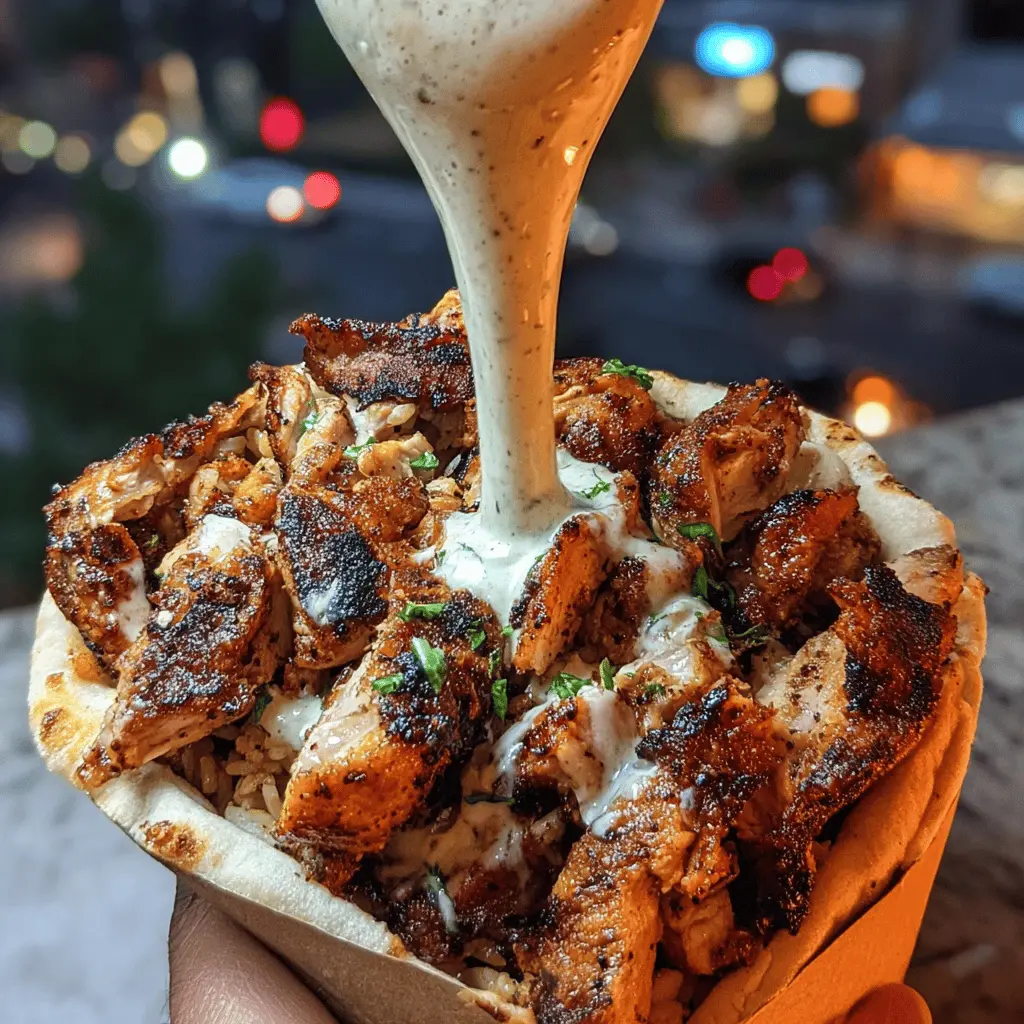 Easy Chicken Shawarma Recipe with Garlic Sauce