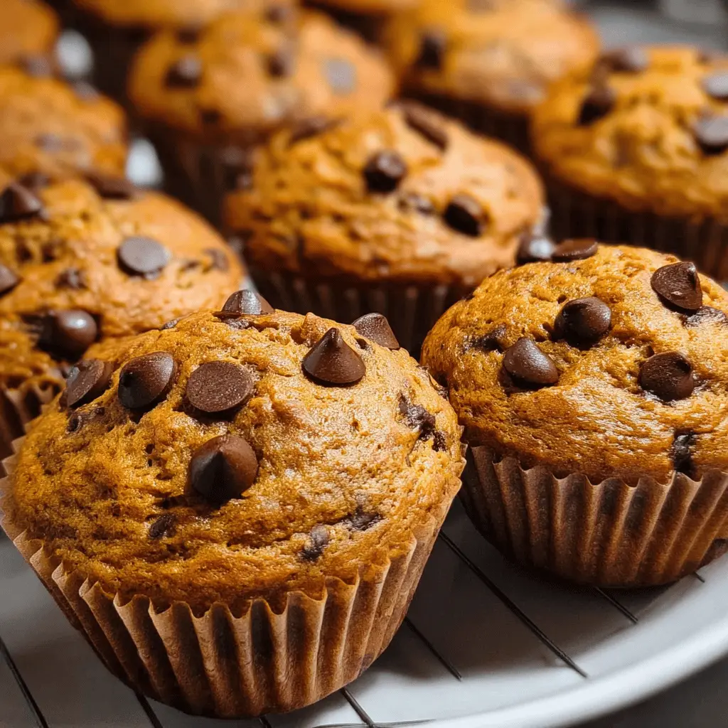 Moist Pumpkin Chocolate Chip Muffins Recipe