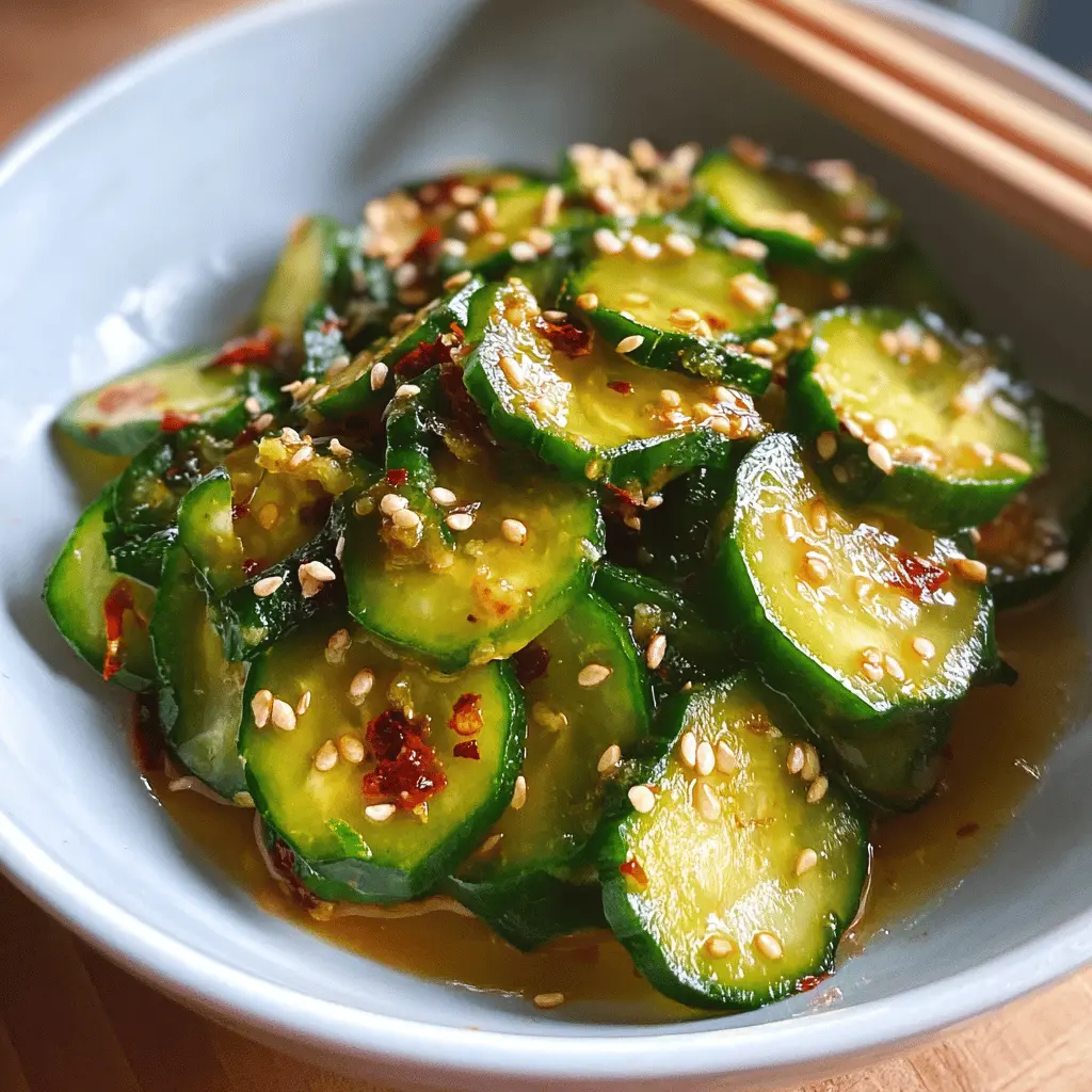 Easy Asian Cucumber Salad Recipe for Refreshing Flavor