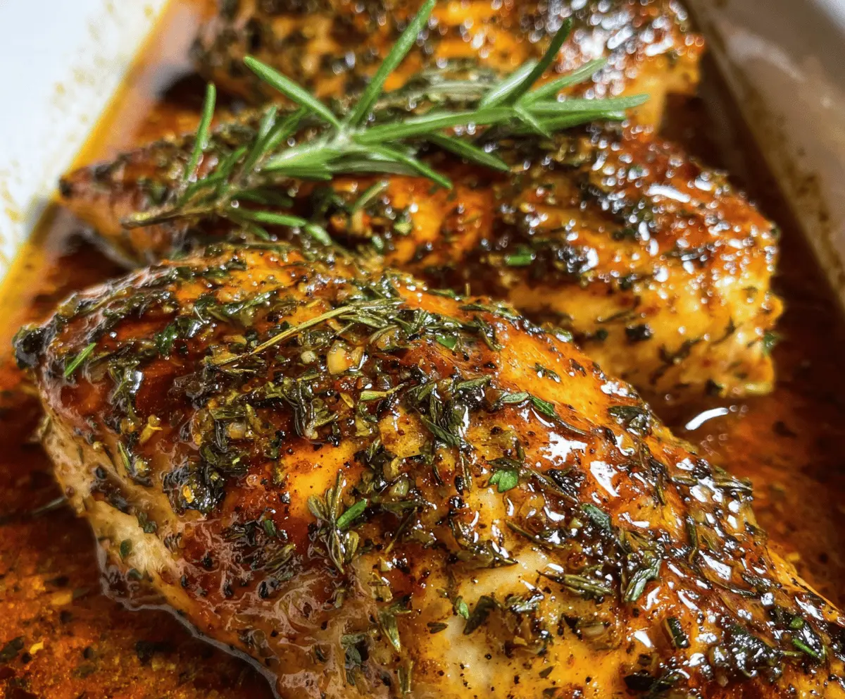 Easy Baked Honey Dijon Chicken Recipe