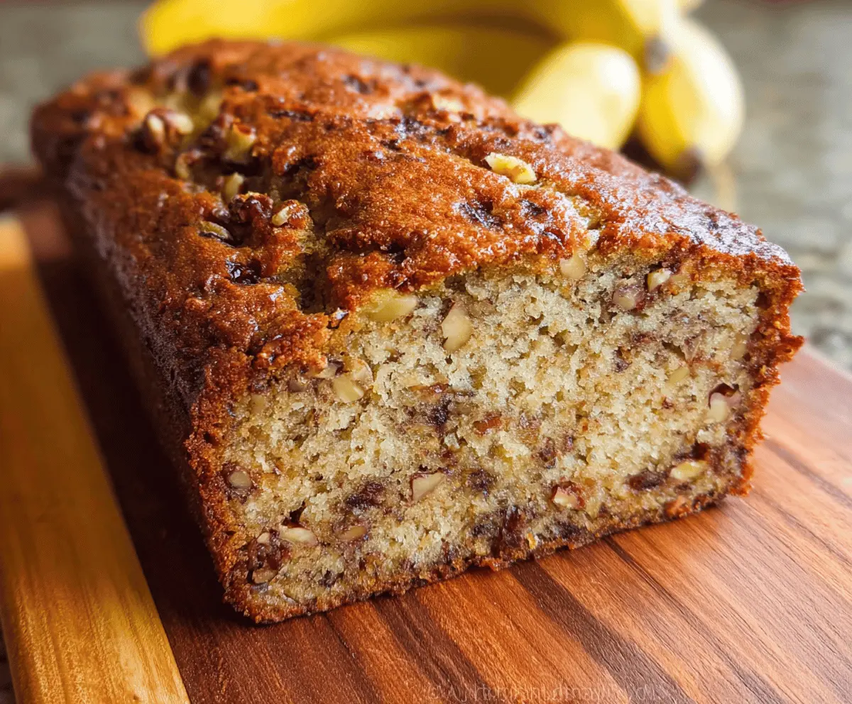 Moist Banana Nut Bread Recipe for Beginners