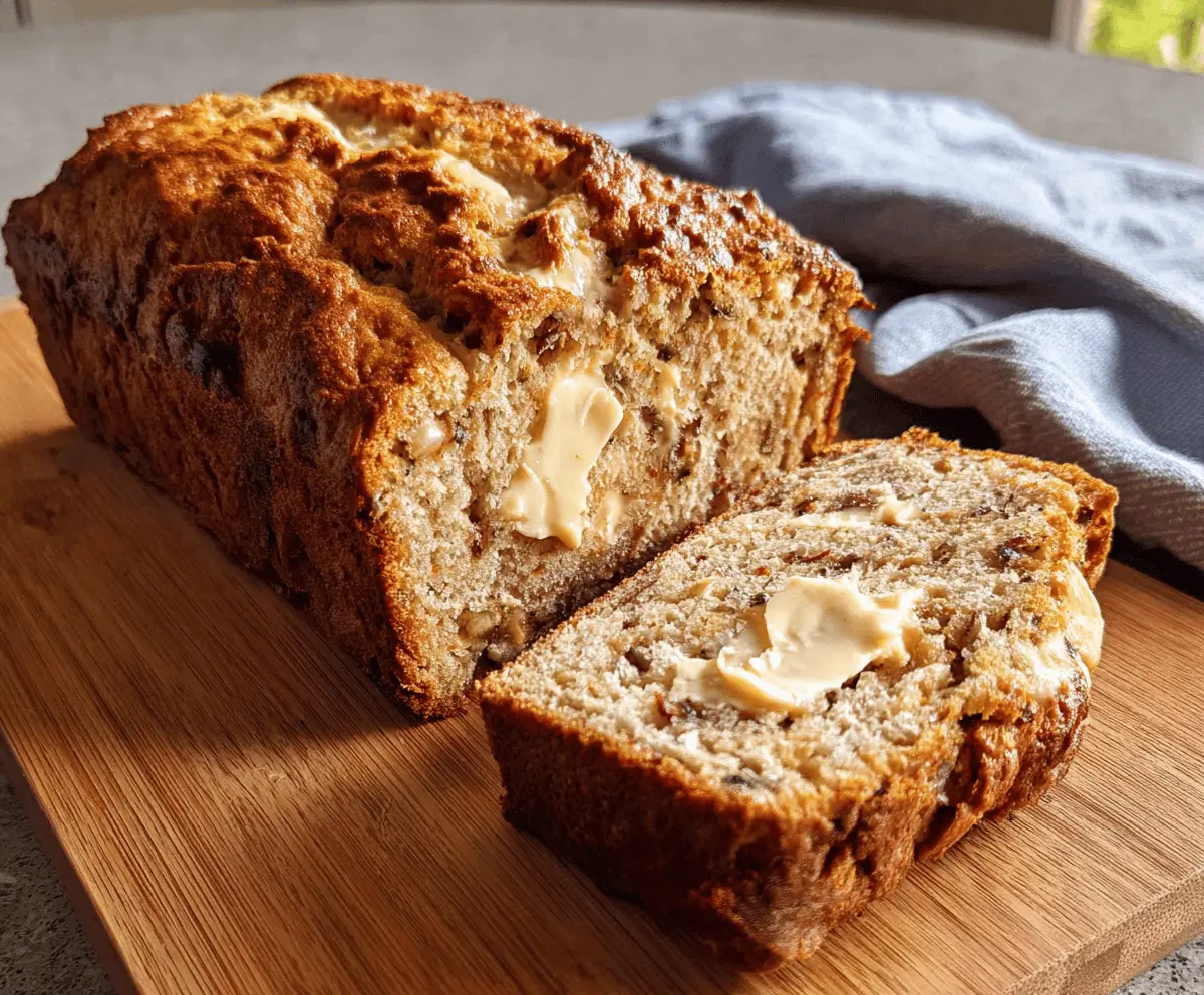 Moist Sour Cream Banana Bread Recipe