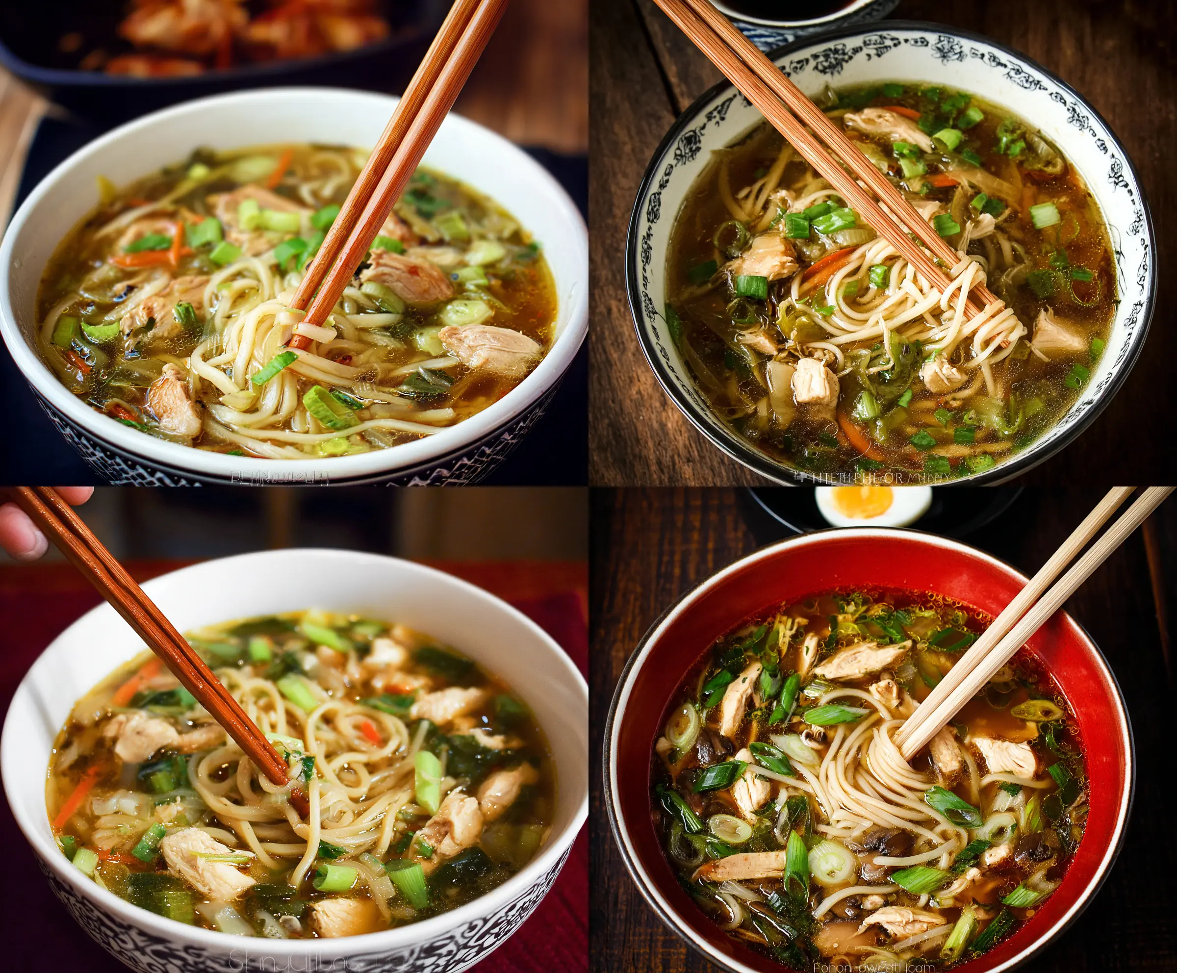 Hearty Chinese Chicken Noodle Soup with tender chicken, fresh vegetables, and steaming noodles in a flavorful broth